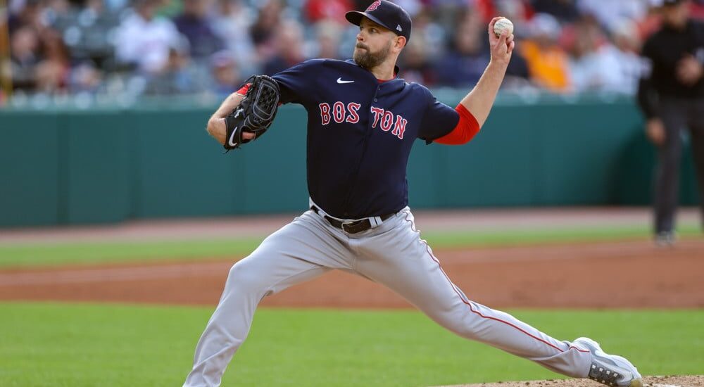 James Paxton of Red Sox pitches baseball