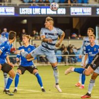 San Jose Earthquakes play in MLS game