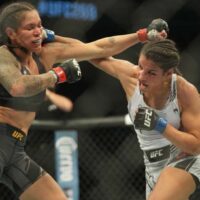 Amanda Nunes in UFC fight