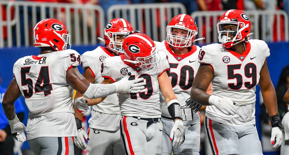 Georgia preps for college football conference championship game