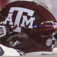 Texas A&M college football helmet