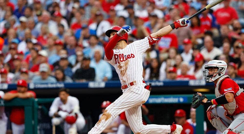 Trea Turner of Phillies hits home run