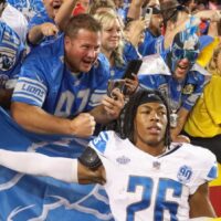 NFL RB Jahmyr Gibbs of the Detroit Lions