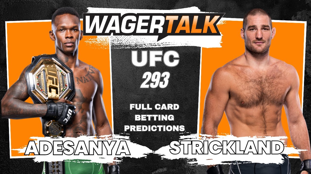 UFC 293 Adesanya vs Strickland Predictions, Picks and Betting Odds September 9