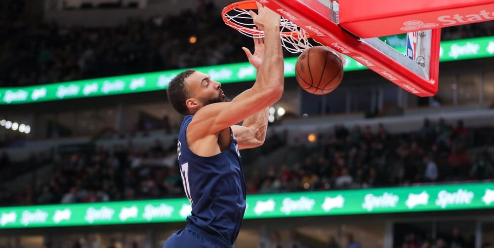 Rudy Gobert hits NBA player props number