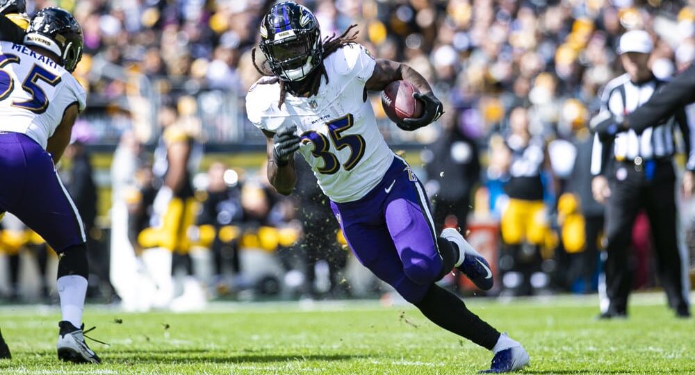 Ravens RB preps for Kansas City Chiefs vs Baltimore Ravens AFC Championship