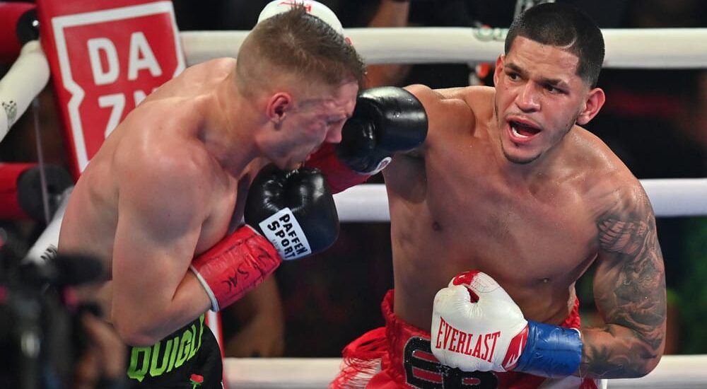 Edgar Berlanga preps for boxing match with Padraig McCrory