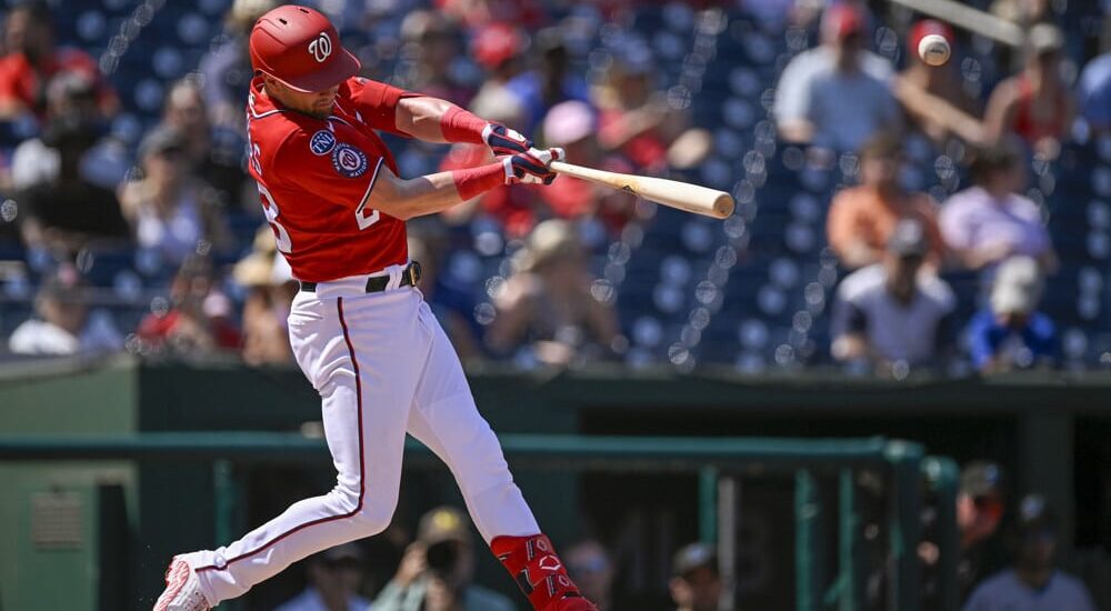 Lane Thomas attempts to pass Home Run Prop Bet