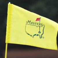 The Masters flag for Augusta National Golf Course