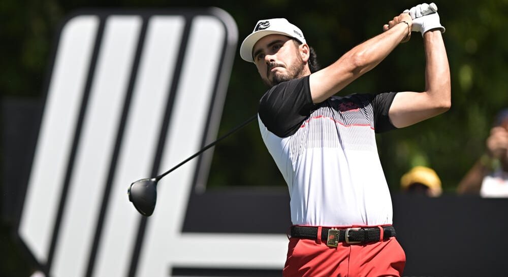 Abraham Ancer preps for LIV Golf Singapore