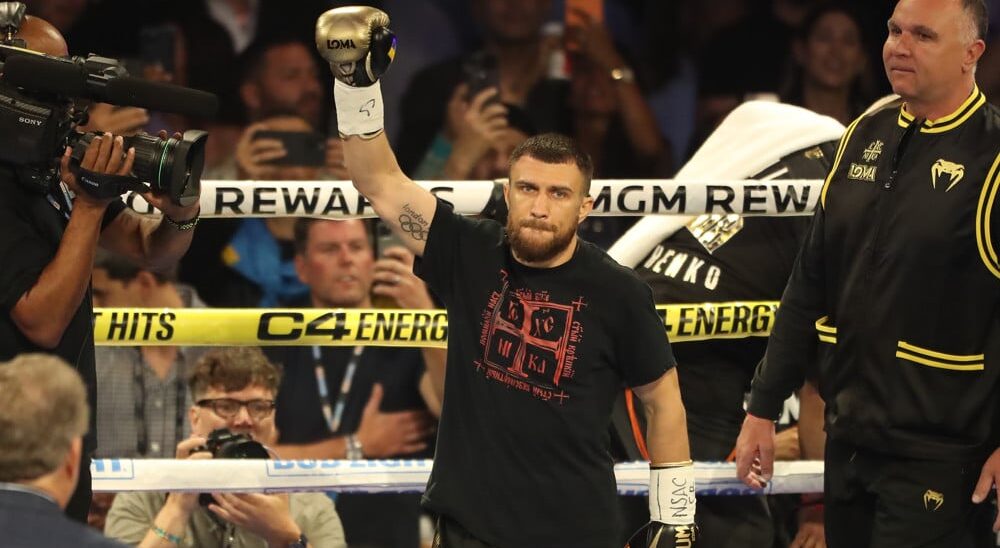 Vasyl Lomachenko preps for boxing title bout against George Kambosos Jr.