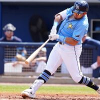 Jonathan Aranda attempts to hit MLB player props - April 24, 2025