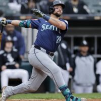 Cal Raleigh attempts to hit player props - June 24, 2025
