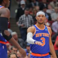Josh Hart attempts to hit NBA player props - May 5, 2025